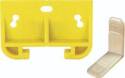 2-1/2-Inch, Yellow, Plastic Drawer Track Guide Kit
