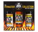 Bbq Spot The Pitmaster Collection 3-Piece Rub, Rub Some Rib, Rub Some Chicken, Buffalo Sauce Rub Some Chicken
