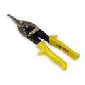 10-Inch Straight Cut Aviation Tin Snips Yellow Grip