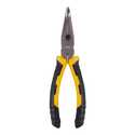 5-Inch Steel Bent Nose Pliers With Yellow And Black Grip