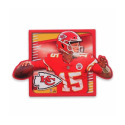 NFL Kansas City Chiefs Patrick Mahomes In Motion Wood Wall Decor Sign