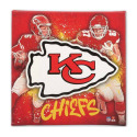 NFL Kansas City Chiefs Patrick Mahomes & Travis Kelce Painterly Splash Canvas Wall Decor