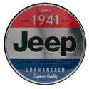 12-Inch Jeep 1941 Embossed Tin Sign