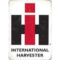 10-Inch X 14-Inch International Harvester Embossed Tin Sign