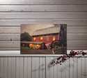 Lighted Canvas Old Cider Mill 13 in x 20 in