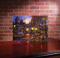 Lighted Canvas SMOKEYS STORE 15 in x 20 in
