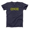 Navy Classic Logo Short Sleeve Men's T Shirt, L