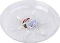 16-Inch Clear Heavy Duty Plastic Planter Saucer