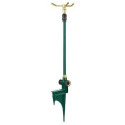 3-Arm Metal Telescoping Sprinkler On Metal Step Spike