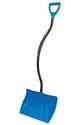 20-Inch Blue Snow Shovel With Metal Wearstrip