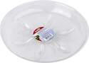 8-Inch Clear Heavy Duty Plastic Planter Saucer