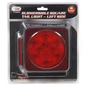 4-Inch 10 LED Square Left Side Submersible Tail Light