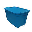 20-Gallon Blue Storage Tote