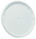 White Plastic Easy-Off Lid For 3-Gallon And 5-Gallon Buckets 