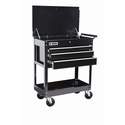 26-Inch Black 4-Drawer Tool Cart
