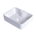 19 X 15 X 5.5-Inch White Ceramic Vessel Sink