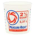 2-1/2-Quart Measure-Right Residential Paint Bucket