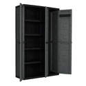 2x-Large Gray Plastic Freestanding Garage Cabinet