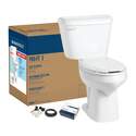 1.28-Gpf Elongated White Front Alto Profit-3 Complete Toilet Kit