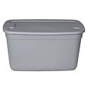 30-Gallon Solid Gray Storage Tote