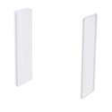 24 x 62-Inch White 2-Piece Direct-To-Stud Shower Wall Panels