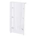 36 x 74-Inch White One-Piece Direct-To-Stud Shower Wall Panel