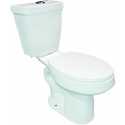 Round White Dolphin High Efficiency Toilet Kit