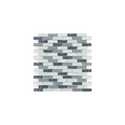 12-Inch X 12-Inch Frost Glass Mosaic Tile