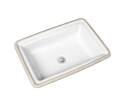 20-Inch x 14-Inch Brentwood White Vitreous China Undermount Bathroom Sink Uc