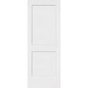 24-Inch X 80-Inch Hollow Core 2-Panel Shaker Left Hand Flat Jamb Prehung Interior Door
