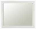 30 x 36-Inch Whistler Off-White Framed Mirror