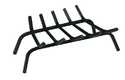 18 in Fireplace Grate Wrought Iron Black