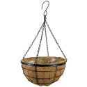 14-Inch Black Hanging Basket