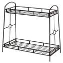 2-Tier 32-Inch Black Contemporary Plant Stand