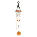 24-Inch Matte White Nordic Habitat Wind Chime