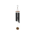 34-Inch Matte Black Modern Farmhouse Wind Chime