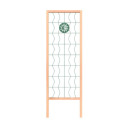 72-Inch X 24-Inch Wood Frame Sun Face Wire Trellis With Verdgris Green Aged Copper Finish