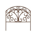 18-Inch x 16-Inch Bronze Rustic Italia Fence Border
