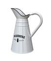 12-Inch White Enamel Milkhouse Watering Can