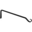 15-Inch Black Straight Forged Hook