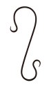 18-Inch Forged Branch Hook