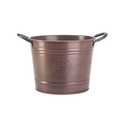 8-Inch Copper Washtub Planter