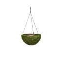 14-Inch Moss Hanging Basket