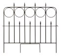 36-Inch Black A-And-C Section Fence