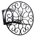 Black Old World Scroll Hose Hanger