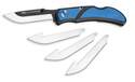 3.0-Inch Blue Razorlite Edc Replaceable Blade Carry Knife