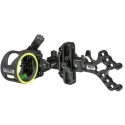 Black 3-Pin Ambidextrous Tactic Hybrid Hunting Sight
