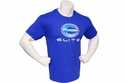 Large Blue Men's Tagless T-Shirt