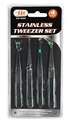 Stainless Tweezer Set