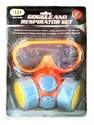 Twin Cartridge Respirator With Goggles
